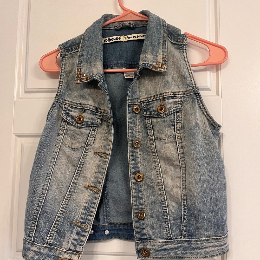 90s Denim vest